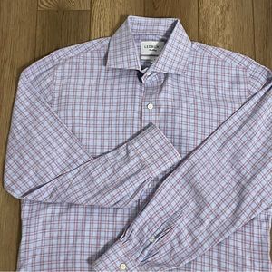Ledbury Slim Fit Long Sleeve Plaid Shirt‎